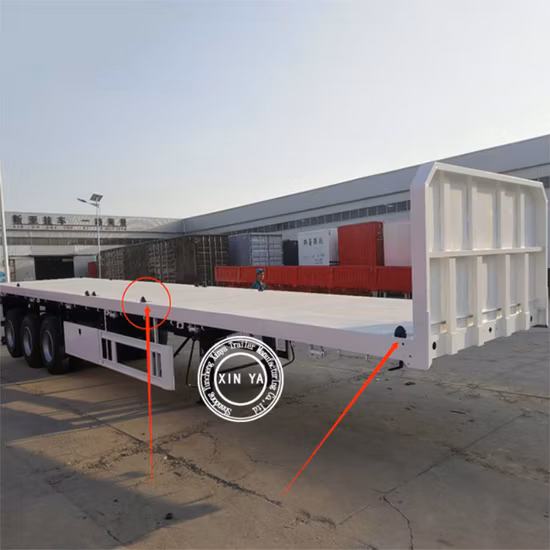 3 marco a granel del chasis del portador del envase del volquete de los árboles los 20FT 40 pies del camión resistente 40ton semi