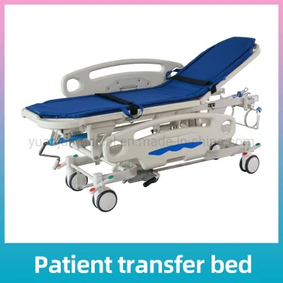 Cama de transferencia de pacientes multifuncional, carro de transferencia de pacientes, cama de hospital para transporte de automóviles