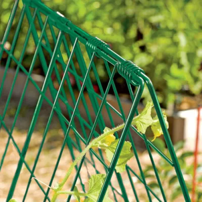 Enrejado de pared de alambre plegable, enrejado de soporte para plantas de jardín de metal